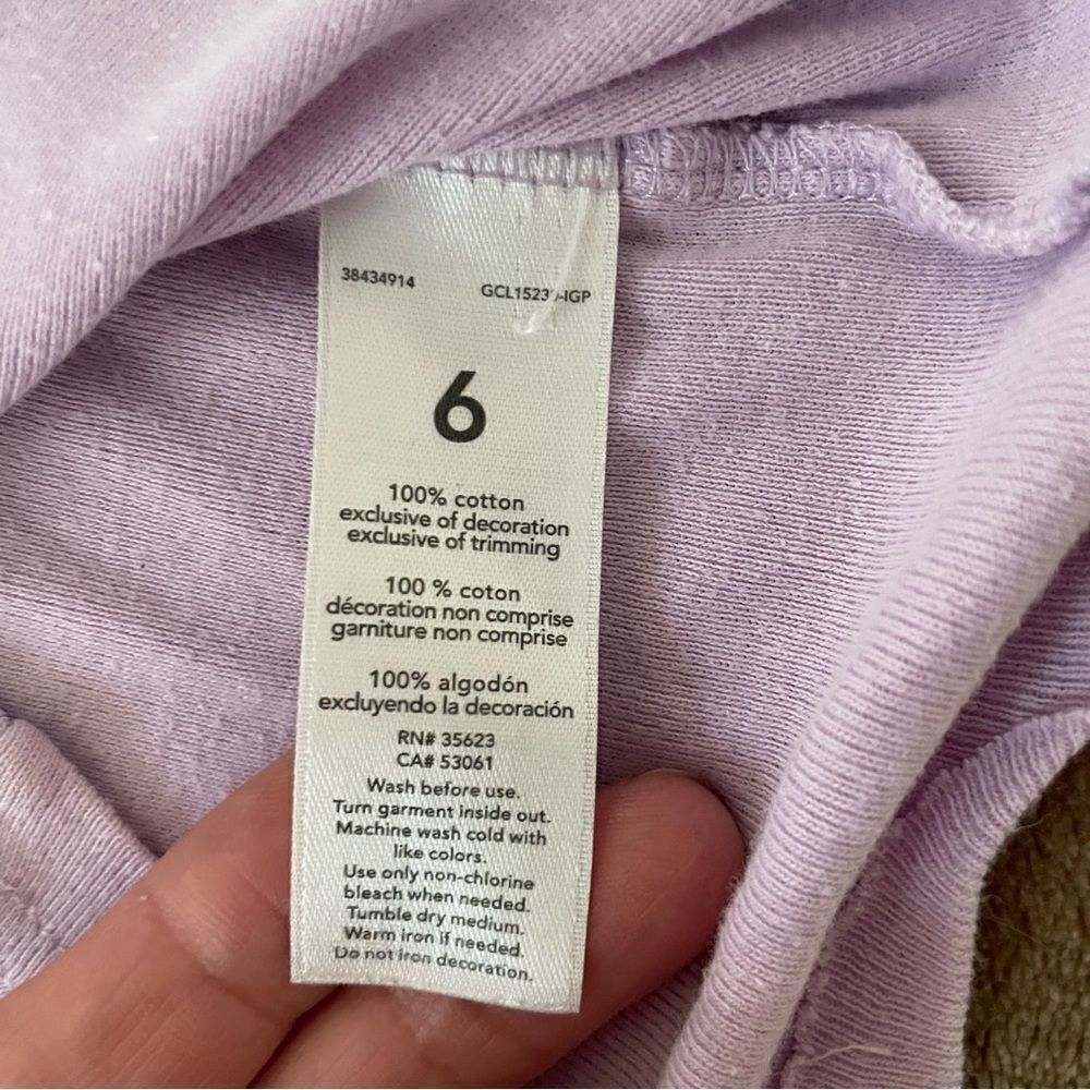 Set of 2 Carter’s Little Girls Pyjama Animal Print Size 6T - Picture 6 of 10